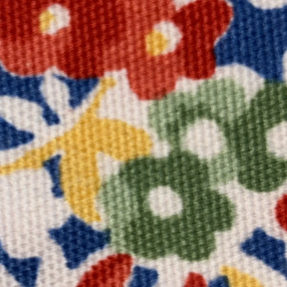 RALPH LAUREN Poppy Floral DECORATIVE PILLOW Sham Red Yellow Blue Green Floral